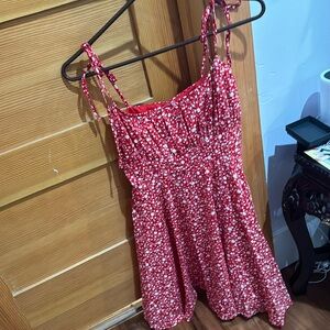 RED SUMMER DRESS